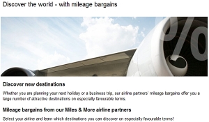 lufthansa miles and more