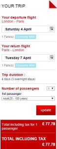 cheap Eurostar tickets London to Paris
